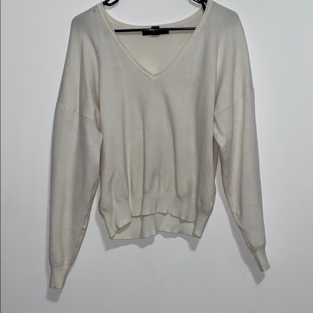 Creamy cotton sweater